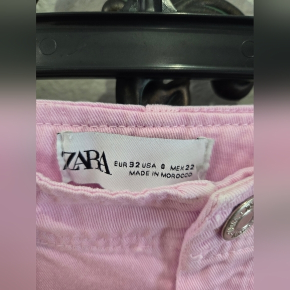 Zara Pink Cargo Pants - Picture 5 of 7